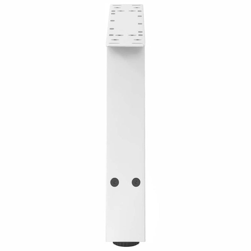 vidaXL 2 db A-alakú fehér dohányzóasztal láb 70 x (30-31) cm acél