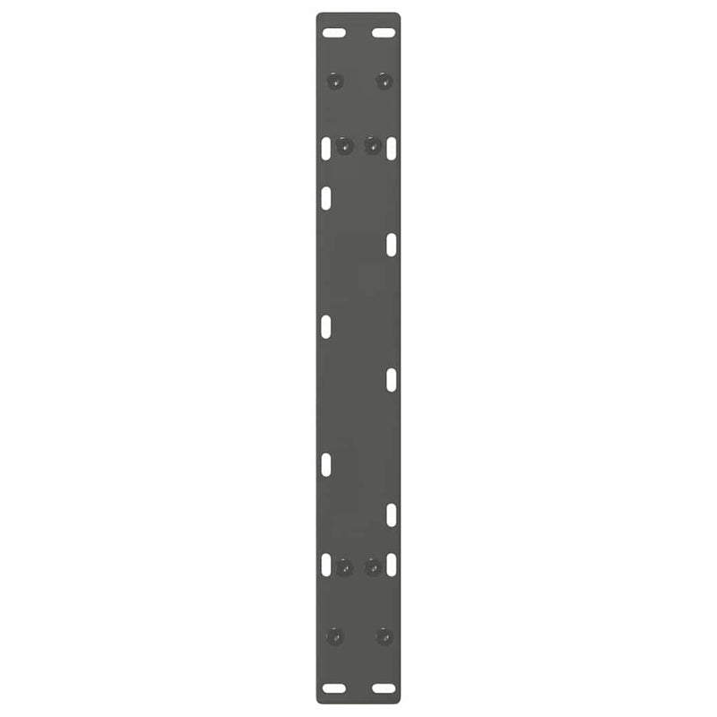 vidaXL 2 db antracitszürke A-alakú acél dohányzóasztal láb 70x(30-31) cm