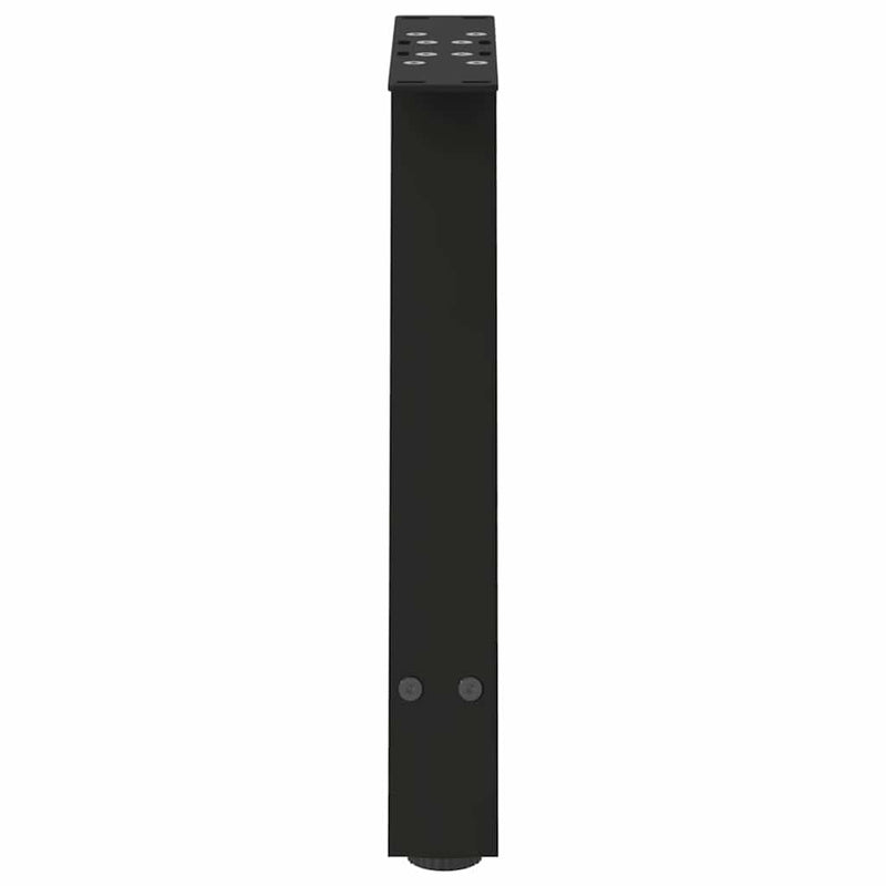 vidaXL 2 db fekete, A-alakú acél dohányzóasztal láb 38 x (42-43) cm