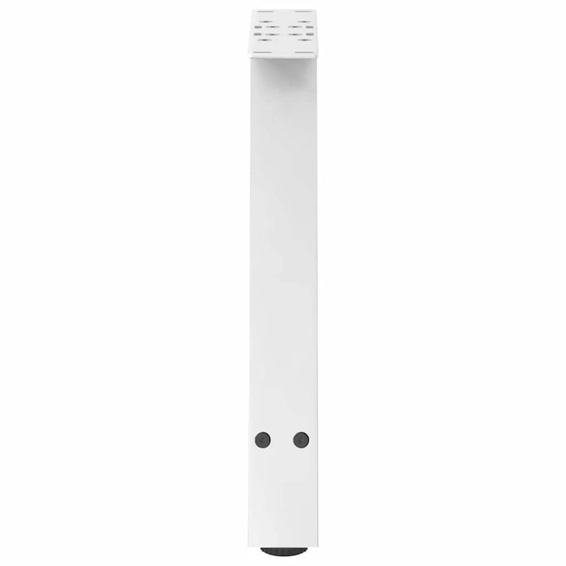 vidaXL 2 db A-alakú dohányzóasztal láb fehér 38x(42-43) cm acél dohányzóasztal láb