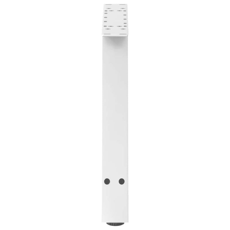 vidaXL 2 db A-alakú dohányzóasztal láb fehér 60 x (42-43) cm acél dohányzóasztal láb