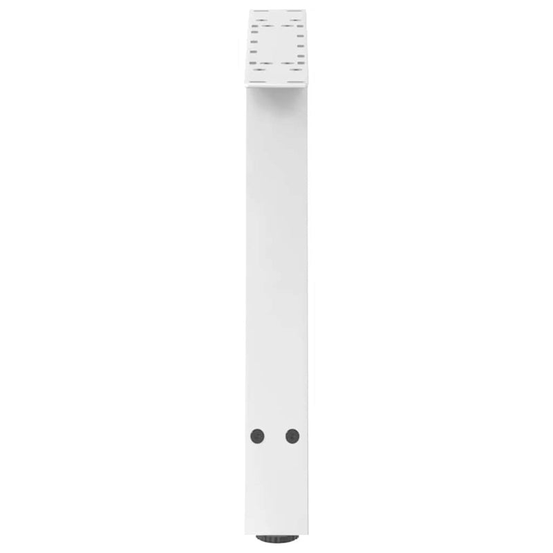 vidaXL 2 db A-alakú dohányzóasztal láb fehér 70 x (42-43) cm acél dohányzóasztal láb