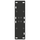 vidaXL 2 db fekete A-alakú acél étkezőasztal láb 50 x (72-73) cm