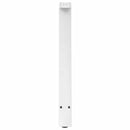 vidaXL 2 db fehér A-alakú étkezőasztal láb 50 x (72-73) cm acél étkezőasztal láb