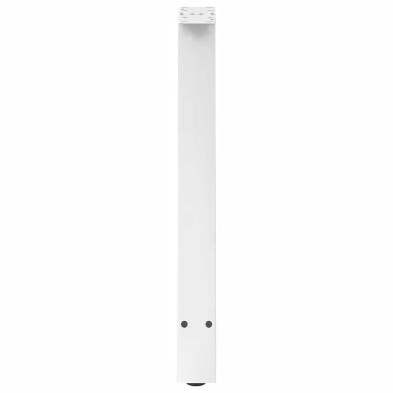 vidaXL 2 db fehér A-alakú étkezőasztal láb 50 x (72-73) cm acél étkezőasztal láb