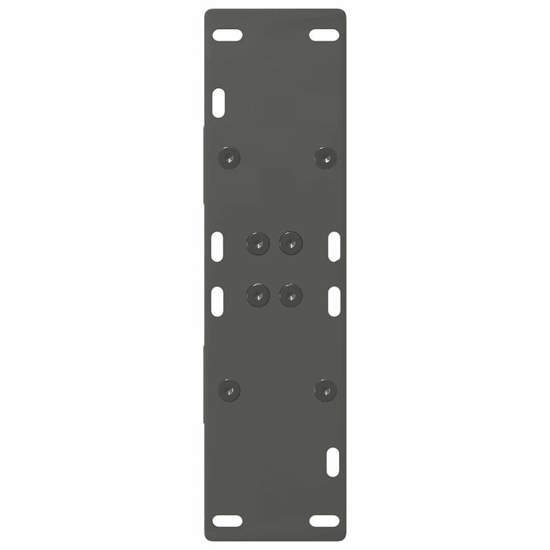 vidaXL 2 db antracitszürke A-alakú acél étkezőasztal láb 50x(72-73) cm