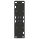 vidaXL 2 db A-alakú étkezőasztal láb fekete 60 x (72-73) cm acél étkezőasztal láb