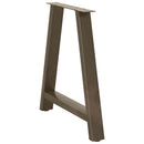 vidaXL 2 db A-alakú étkezőasztal láb 70x(72-73) cm acél