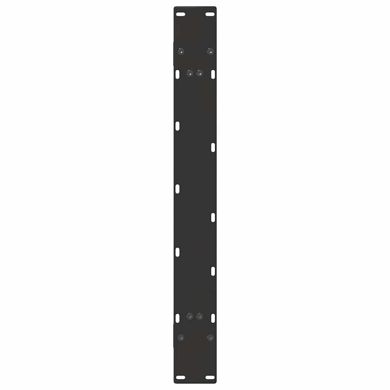 vidaXL 2 db A-alakú étkezőasztal láb fekete 90 x (72-73) cm acél étkezőasztal láb