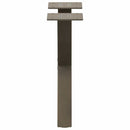 vidaXL 2 db X alakú natúr acél dohányzóasztal láb 37x(30-31) cm