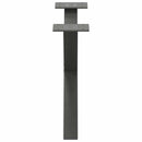 vidaXL 2 db antracitszürke X-alakú acél dohányzóasztal láb 50x(30-31) cm