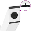 vidaXL 2 db fehér, X alakú acél dohányzóasztal láb 60 x (30-31) cm