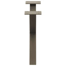 vidaXL 2 db X alakú natúr acél dohányzóasztal láb 60 x (30-31) cm