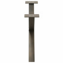 vidaXL 2 db X alakú natúr acél dohányzóasztal láb 70x(30-31) cm