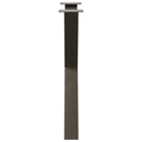 vidaXL 2 db X alakú étkezőasztal láb natúr acél 80x(72-73) cm acél