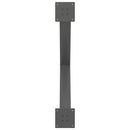 vidaXL 2 db antracitszürke X alakú acél étkezőasztal láb 90 x (72-73) cm
