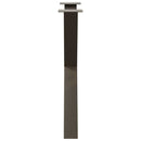 vidaXL 3 db X alakú étkezőasztal láb natúr acél 70x(72-73) cm