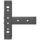 vidaXL 2 db antracitszürke, T-alakú acél dohányzóasztal láb 28x25x(42-43) cm