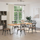 vidaXL 2 db fehér, T-alakú acél konzolasztal láb 25x28x(72-73) cm