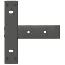vidaXL 2 db antracitszürke T-alakú acél konzolasztal láb 25x28x(72-73) cm