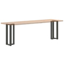 vidaXL 2 db antracitszürke T-alakú acél konzolasztal láb 38x25x(72-73) cm