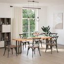 vidaXL 2 db fekete, T-alakú acél konzolasztal láb 38x25x(72-73) cm