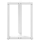 vidaXL 2 db fehér, T-alakú étkezőasztal láb 50x35x(72-73) cm acél étkezőasztal láb
