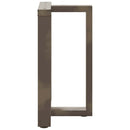 vidaXL 2 db fekete, T-alakú acél étkezőasztal láb 60x35x(72-73) cm