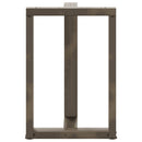 vidaXL 2 db fekete, T-alakú acél étkezőasztal láb 60x35x(72-73) cm