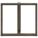 vidaXL 2 db fekete, T-alakú étkezőasztal láb 80x35x(72-73) cm acél étkezőasztal