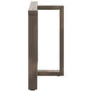 vidaXL 2 db fekete, T-alakú étkezőasztal láb 90x35x(72-73) cm acél étkezőasztal