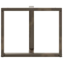 vidaXL 2 db T-alakú étkezőasztal láb fekete 100x35x(72-73) cm acél étkezőasztal