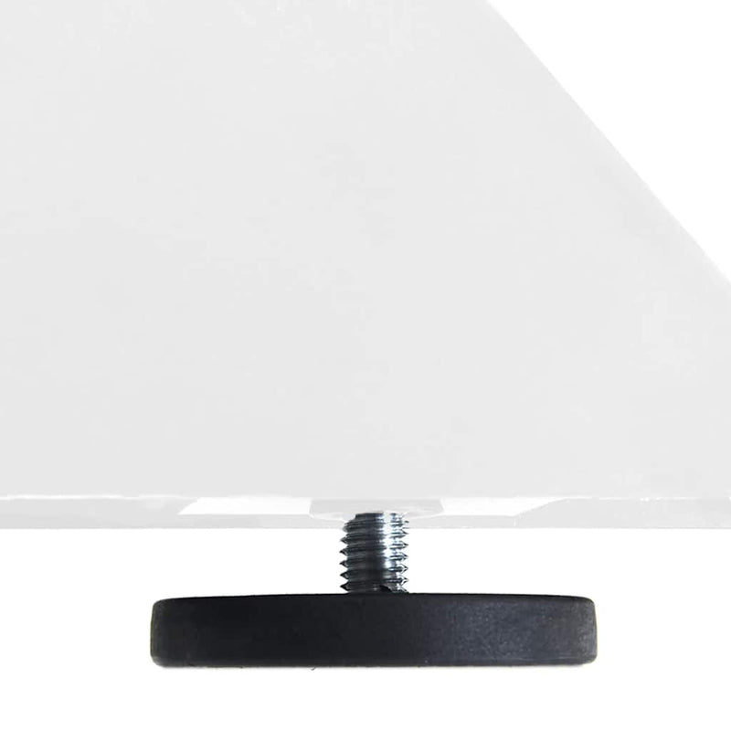 vidaXL étkezőasztal pók alakú fehér acél láb 120x68x(72-73) cm