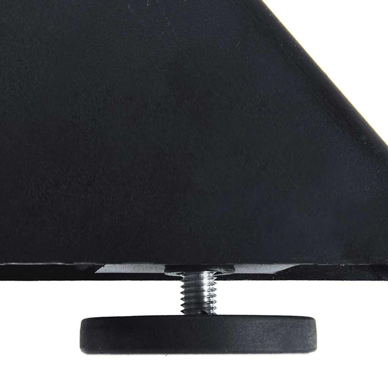 vidaXL antracit színű, pók alakú étkezőasztal láb acélból 85x85x(72-73) cm