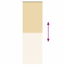 vidaXL redőny Blackout 80x230 cm szövetszélesség 75,7 cm poliészter