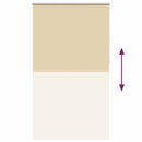 vidaXL redőny Blackout 130x230 cm szövetszélesség 126,6 cm poliészter