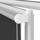 vidaXL redőny Blackout 130x150 cm szövetszélesség 126,6 cm poliészter