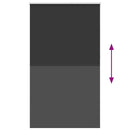 vidaXL redőny Blackout 125x230 cm szövetszélesség 121,6 cm poliészter
