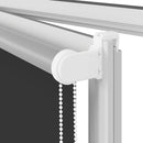 vidaXL redőny Blackout 135x230 cm szövetszélesség 131,6 cm poliészter