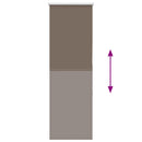 vidaXL redőny Blackout 55x130 cm szövetszélesség 50,7 cm poliészter
