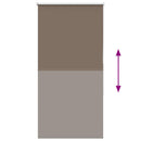 vidaXL redőny Blackout 65x130 cm szövetszélesség 60,7 cm poliészter