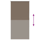 vidaXL redőny Blackout 85x130 cm szövetszélesség 80,7 cm poliészter