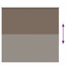 vidaXL redőny Blackout 165x130 cm szövetszélesség 161,6 cm poliészter