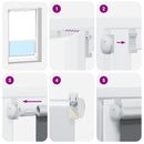 vidaXL redőny Blackout 40x175 cm szövetszélesség 35,7 cm poliészter