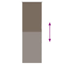vidaXL redőny Blackout 55x175 cm szövetszélesség 50,7 cm poliészter