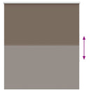 vidaXL redőny Blackout 125x175 cm szövetszélesség 121,6 cm poliészter