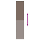 vidaXL redőny Blackout 50x210 cm szövetszélesség 45,7 cm poliészter