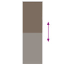vidaXL redőny Blackout 80x210 cm szövetszélesség 75,7 cm poliészter