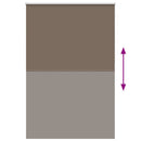 vidaXL redőny Blackout 155x230 cm szövetszélesség 151,6 cm poliészter