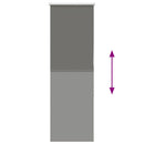 vidaXL redőny Blackout 60x130 cm Szövetszélesség 55,7 cm Poliészter